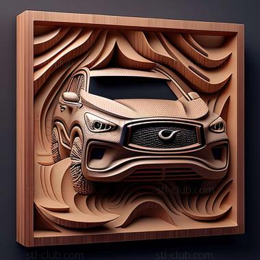 3D модель Infiniti QX50 (STL)